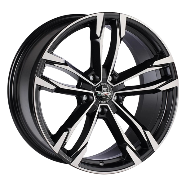 ARCASTING GIORGIONE Black Polished 9,00x20 5x112,00 ET35,00