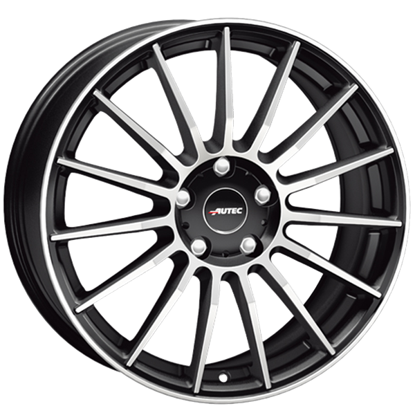 Autec Lamera Black Matt Polished 8,00x18 5x108,00 ET45,00