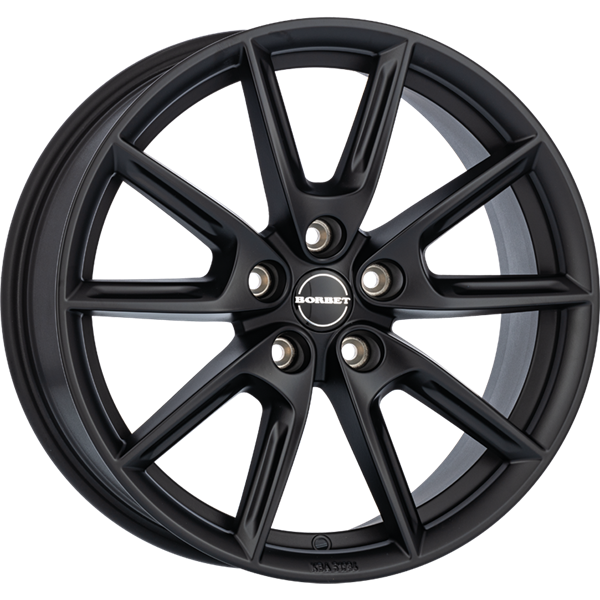 Borbet LX18 black matt 8,00x18 5x112,00 ET44,00