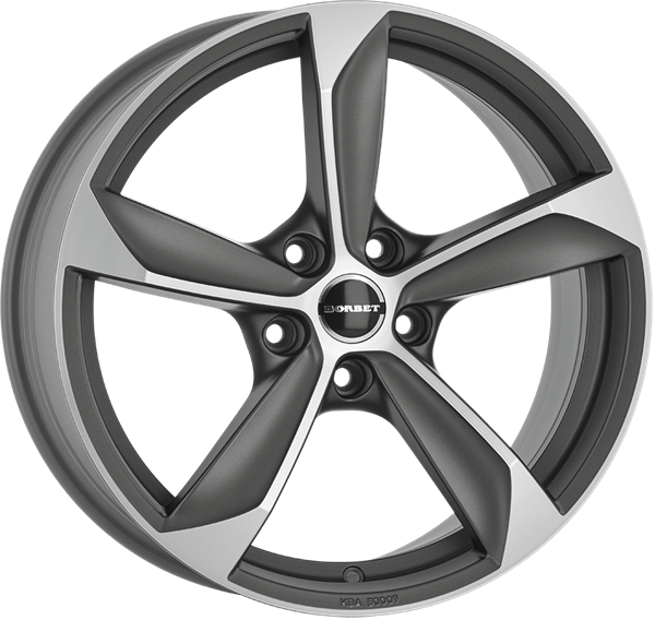 Borbet S graphite 10,00x22 5x120,00 ET40,00