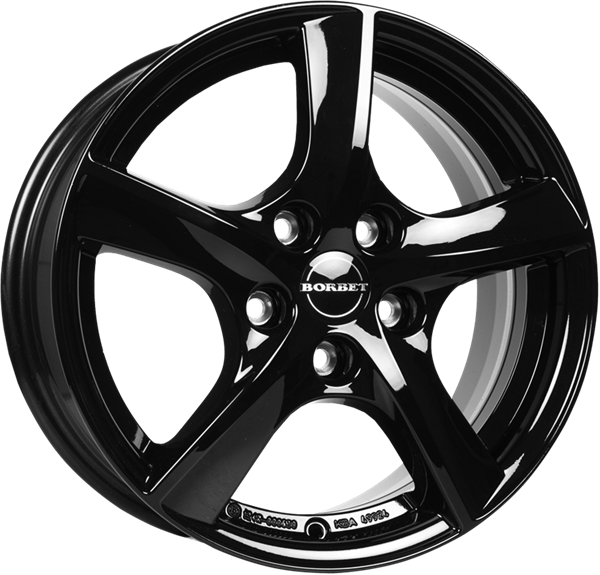 Borbet TL5 black 5,50x15 5x112,00 ET46,00