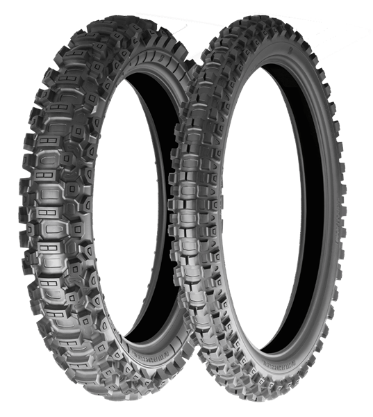 Bridgestone Battlecross X31 80/100-21 51 M TT CASTLE BLOCK, COOLING FIN