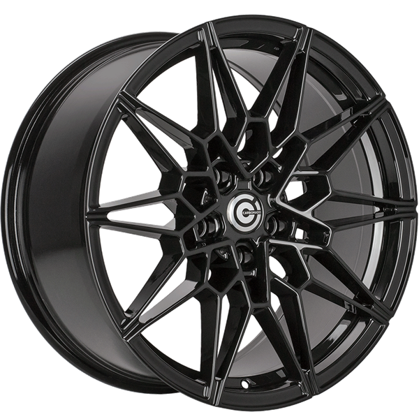 Carbonado Solid Black Glossy 8,00x18 5x120,00 ET30,00