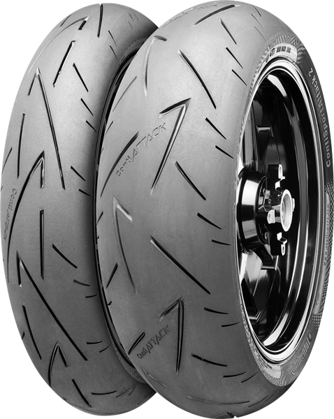 Continental ContiSportAttack 2 120/70ZR17 (58 W) Front TL M/C