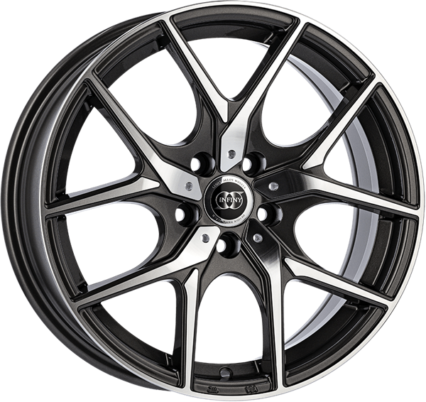 Infiny ICON Gun Metal Polished 7,50x17 5x112,00 ET42,00