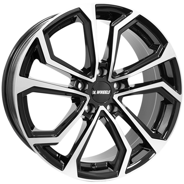 itWHEELS Ella Black Polished 6,50x16 5x108,00 ET45,00