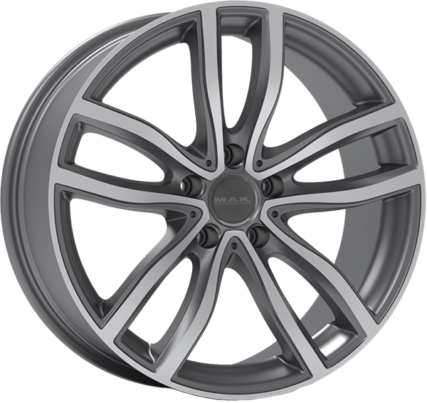 MAK Fahr Gun Metallic Mirror 9,00x18 5x112,00 ET44,00