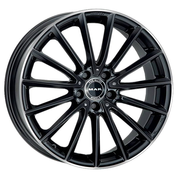 MAK Komet Black Lip Mirror 8,00x19 5x112,00 ET33,00
