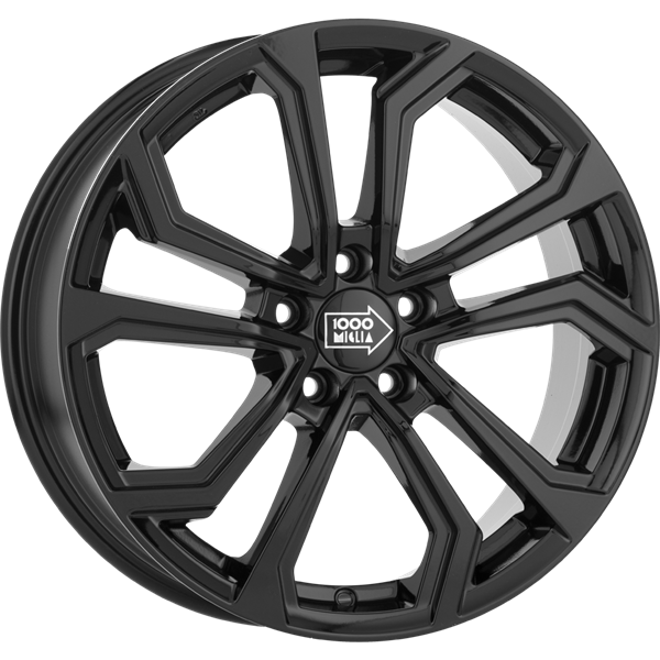 Mille Miglia MM1025 Gloss Black 6,50x16 5x108,00 ET45,00