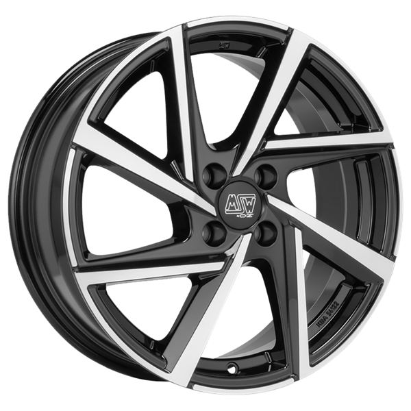 MSW 80-4 Gloss Black Polished 6,50x16 4x100,00 ET35,00