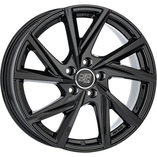 MSW 80-5 Gloss Black 6,50x16 5x100,00 ET40,00