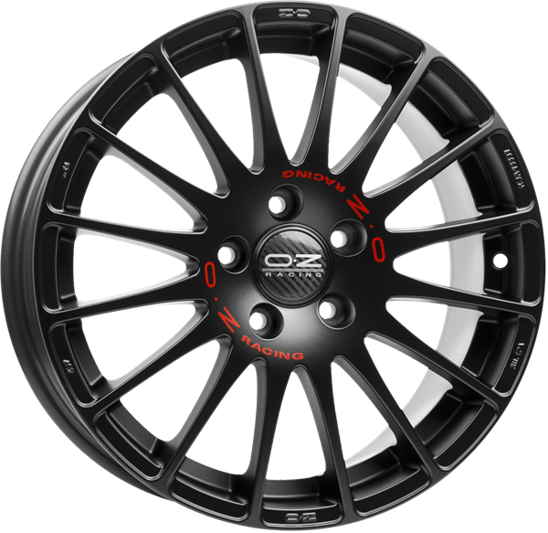 OZ SUPERTURISMO GT BLACK 7,00x16 4x100,00 ET37,00