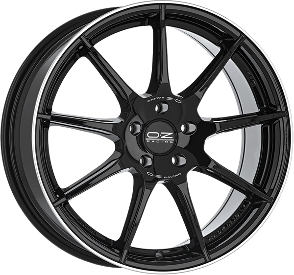 OZ VELOCE GT GLOSS BLACK LP 8,00x18 5x108,00 ET45,00