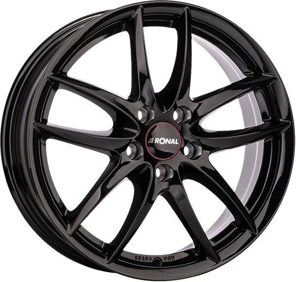 Ronal R46 Jetblack 7,00x16 5x108,00 ET45,00