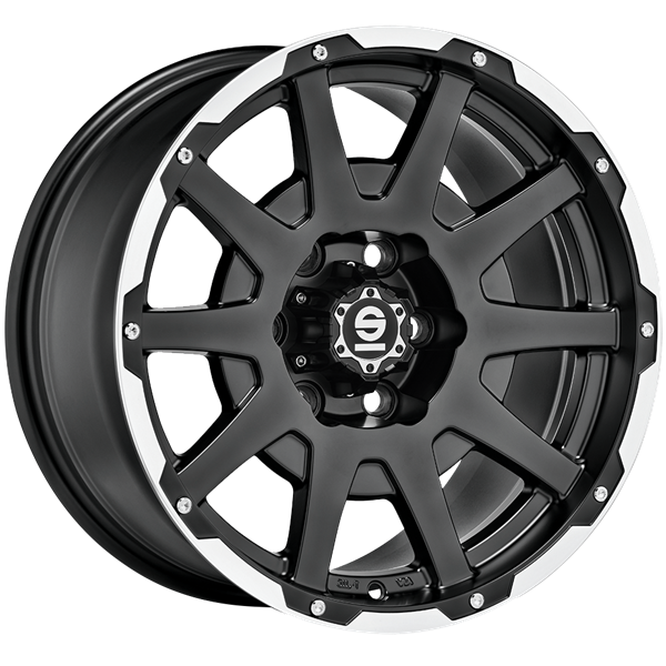 Sparco DAKAR Black Lip Polished 8,50x17 6x120,00