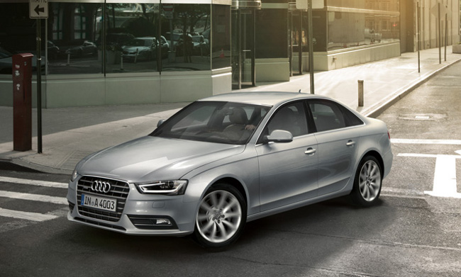 215/55 R16 tyres are fitted on cars like the Audi A4 (photo: Audi). 215/55 R16 tyres are fitted on cars like the Audi A4 (photo: Audi).