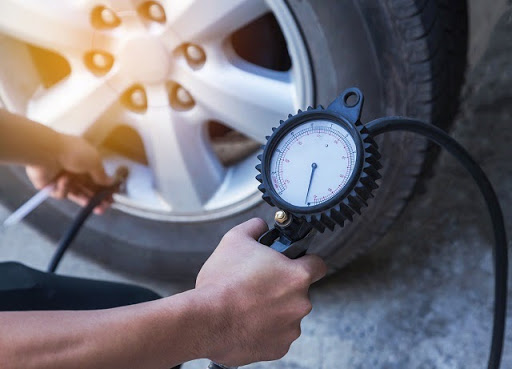 check tyre pressure