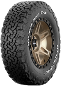 Close-up of the tread BFGoodrich All Terrain T/A KO2 245/70 R17 119 S RWL