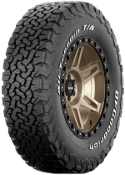 Close-up of the tread BFGoodrich All Terrain T/A KO2 245/75 R17 121 S RWL