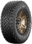 Close-up of the tread BFGoodrich All Terrain T/A KO2 265/65 R17 120 S RWL