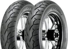 Close-up of the tread Pirelli Night Dragon GT 180/55 B18 80 H Rear TL M/C reinf