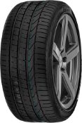 Close-up of the tread Pirelli P Zero (PZ3) 265/40 R22 106 Y XL, JLR