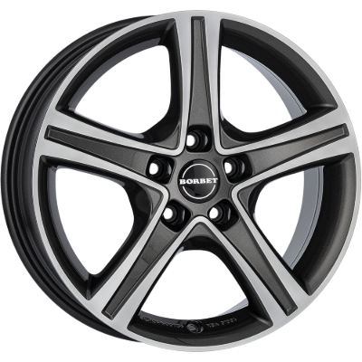Borbet CWD anthracite 6,50x16 5x114,30 ET52,00
