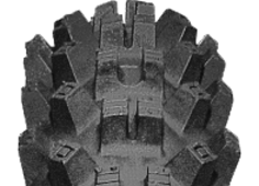 Close-up of the tread Journey P262 90/90-21 60 M TT E