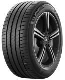 Close-up of the tread Michelin Pilot Sport 4 275/45 R18 107 Y XL, ZR
