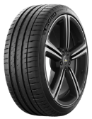 Close-up of the tread Michelin Pilot Sport 4 225/40 R19 93 Y RUN ON FLAT ZP, XL, ZR