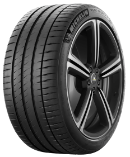 Close-up of the tread Michelin Pilot Sport 4 285/35 R20 104 Y RUN ON FLAT XL, ZR