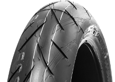 Close-up of the tread Bridgestone S21 110/70ZR17 (54 W) Front TL M/C
