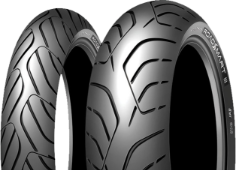 Close-up of the tread Dunlop Sportmax RoadSmart III 120/70 R15 56 H Front TL