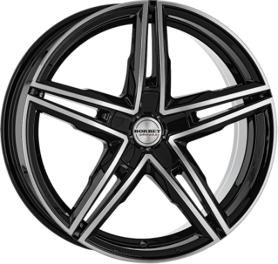 Borbet XRS black glossy 8,00x18 5x112,00 ET40,00