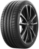 Close-up of the tread Michelin Pilot Sport 4 S 255/35 R20 97 Y XL, ZR
