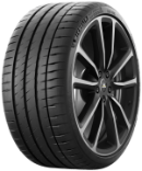 Close-up of the tread Michelin Pilot Sport 4 S 265/30 R19 93 Y XL, ZR