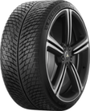 Close-up of the tread Michelin Pilot Alpin 5 255/30 R19 91 W XL