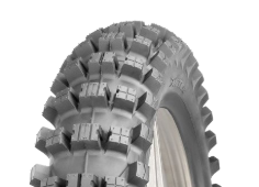 Close-up of the tread Deli Tire SB-137 100/100-18 59 M Rear TT M/C
