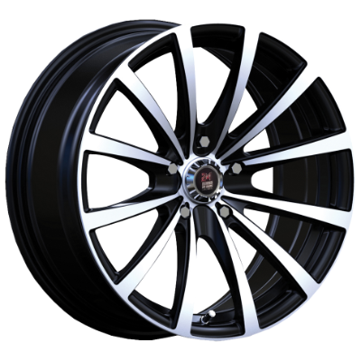 24h du Mans LMP2 Black Polished 6,50x15 4x108,00 ET25,00