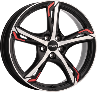 Ronal R62 Trend Red 7,50x18 5x108,00 ET40,00