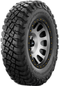 Close-up of the tread BFGoodrich Mud Terrain T/A KM3 205/80 R16 111/108 Q POR