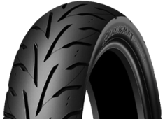 Close-up of the tread Dunlop Arrowmax GT601 100/90-18 56 H Front TL