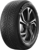 Close-up of the tread Michelin Pilot Alpin 5 SUV 265/50 R19 110 H RUN ON FLAT ZP, XL, *