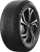 Close-up of the tread Michelin Pilot Alpin 5 SUV 285/45 R19 111 V XL