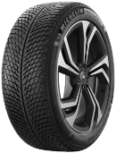 Close-up of the tread Michelin Pilot Alpin 5 SUV 265/45 R21 108 V XL