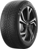 Close-up of the tread Michelin Pilot Alpin 5 SUV 305/35 R23 111 V XL