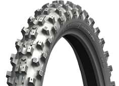 Close-up of the tread Michelin Enduro Medium 90/100-21 57 R Front TT M/C