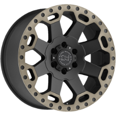 BLACK RHINO WARLORD MATT BLACK TITANIUM