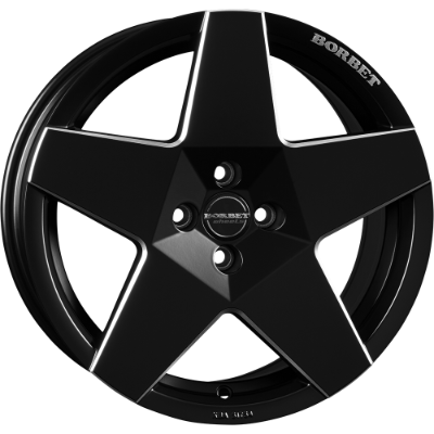 Borbet A NEU 4 black 7,50x17 4x108,00 ET15,00