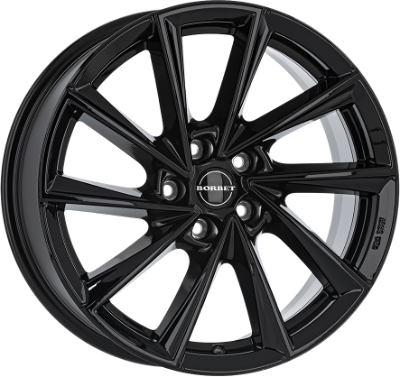 Borbet VTX black glossy 8,00x18 5x112,00 ET44,00